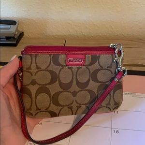 Coach wristlet